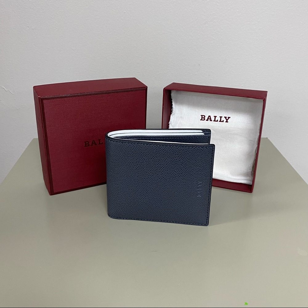 Bally men’s bovine leather bifold Bolodi wallet